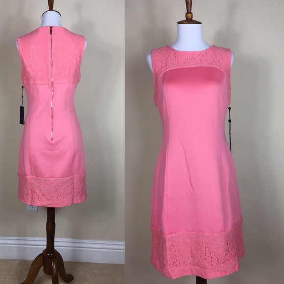Tommy Hilfiger Coral Casual Dress Size 4 - Picture 4 of 8